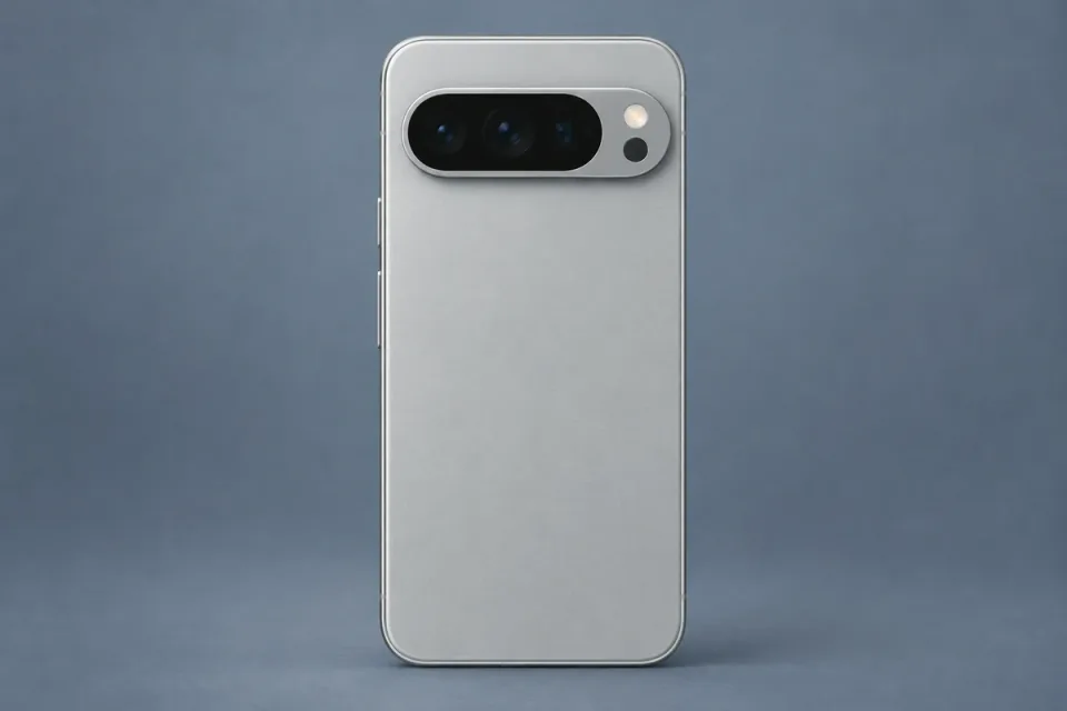 AI-generated conceptual illustration for Google Pixel 10; appearance may differ from the actual product