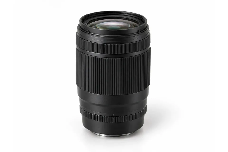 AI-generated hyperrealistic conceptual illustration for Sigma 50-120mm Sony E; approximate appearance, not an exact product photograph