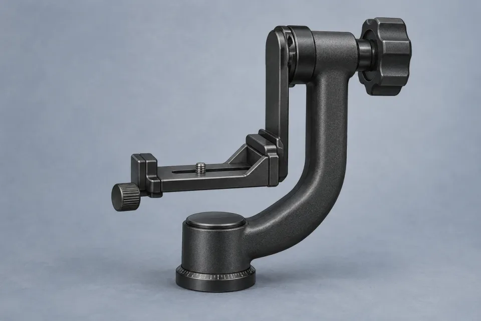 AI-generated conceptual illustration for Wimberley WH-200 Gimbal Head II; appearance may differ from the actual product