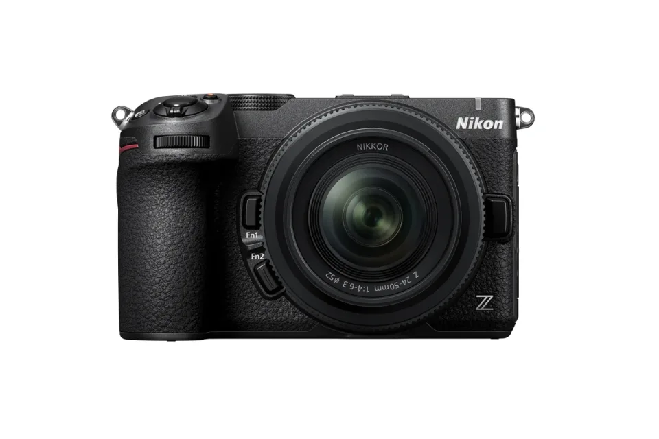 Official Nikon front view of the black Z5IIC with the NIKKOR Z 24-50mm f/4-6.3 kit lens
