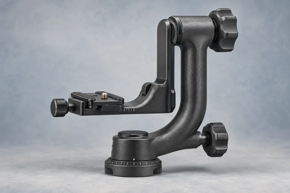 AI-generated conceptual illustration for Wimberley MH-100 MonoGimbal Head; appearance may differ from the actual product