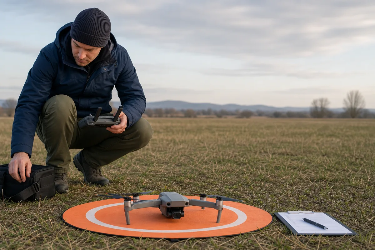 Editorial illustration for Best DJI Drones for Beginners