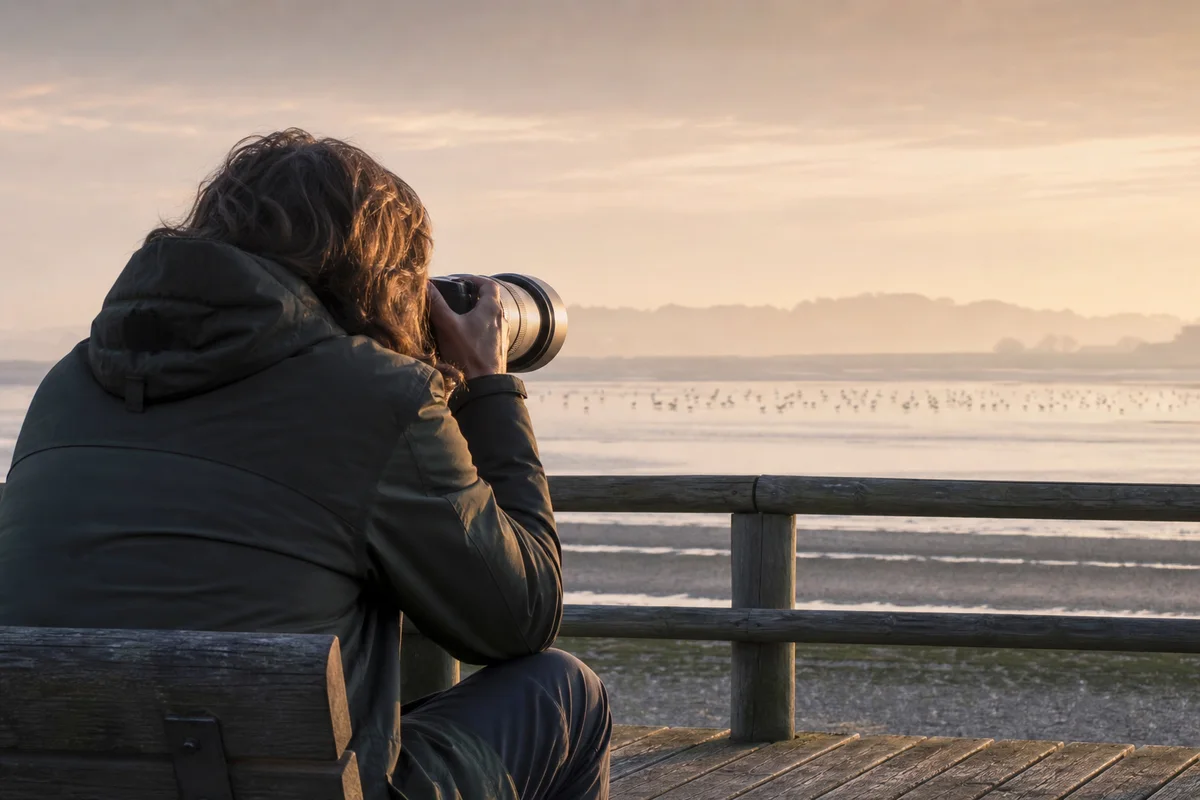 Editorial illustration for Best Telephoto Lenses for Bird Photography