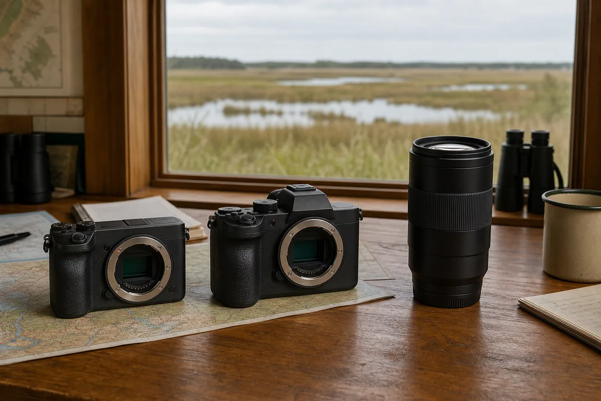 Editorial illustration for Canon EOS R10 vs EOS R7 for Wildlife