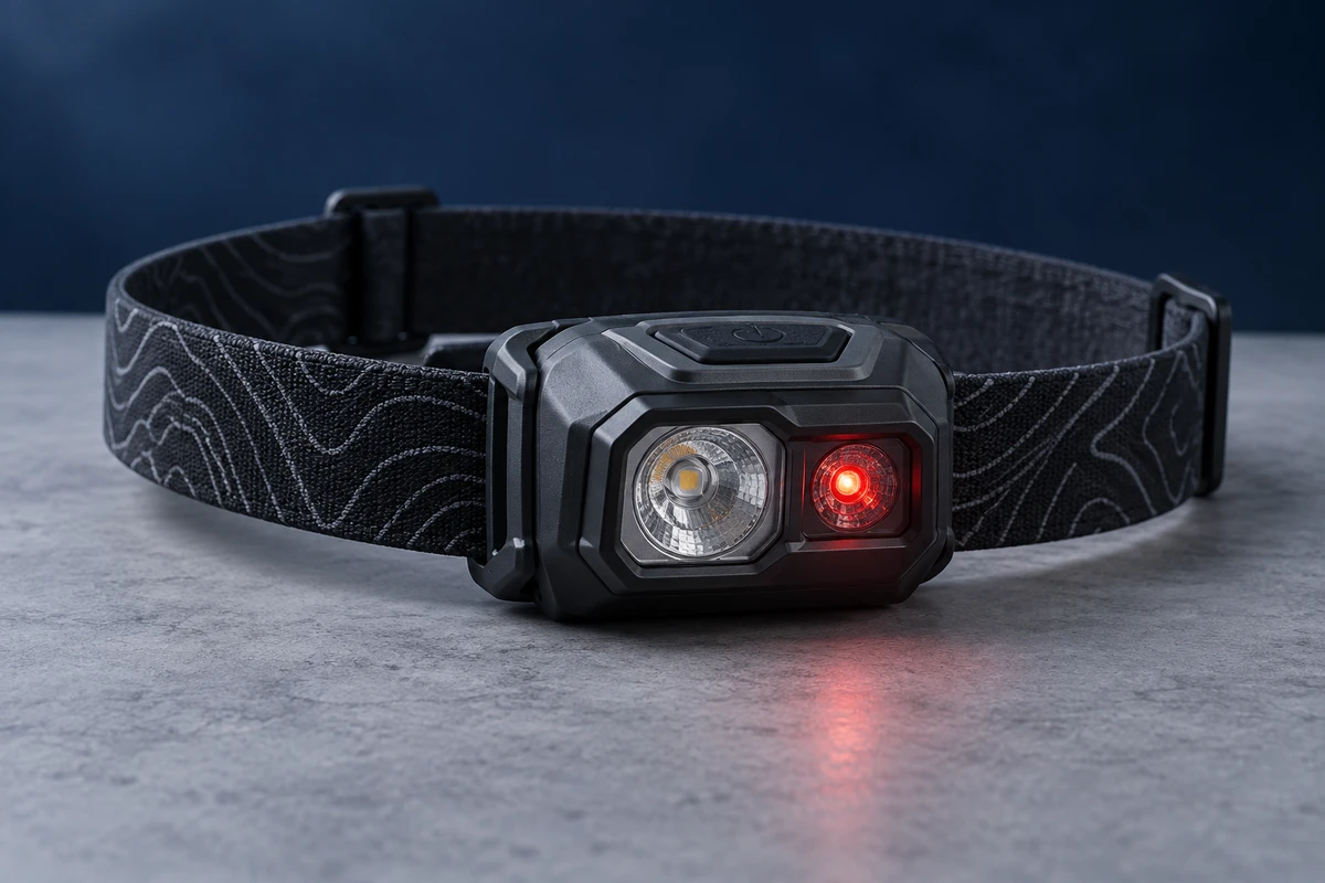 AI-generated editorial illustration of Petzl ACTIK CORE, Black; approximate appearance, not a product photograph