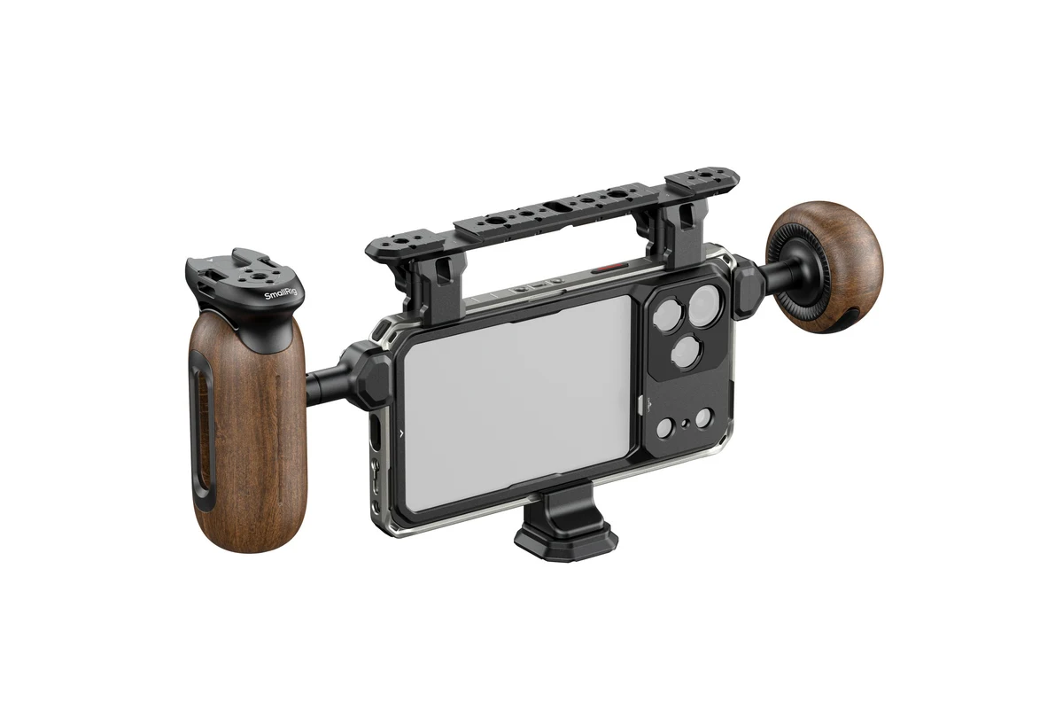 SmallRig manufacturer illustration of Cinema Kit for iPhone 18 Pro Max 6905; any phone or filter shown is for demonstration